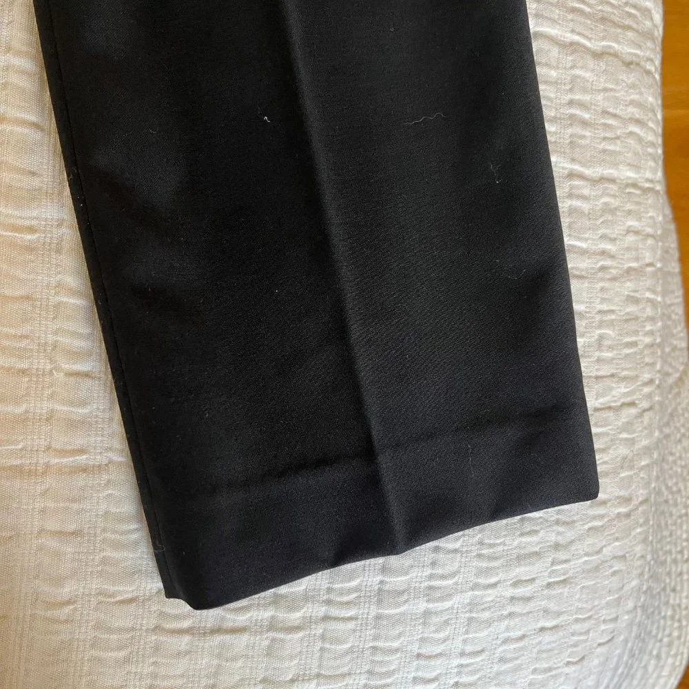 Tibi Tropical Wool Elfie Trouser with Slits - Petite - 4 - Picture 6 of 16